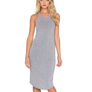 MONROW Sporty Tank Dress | Grey | Medium
